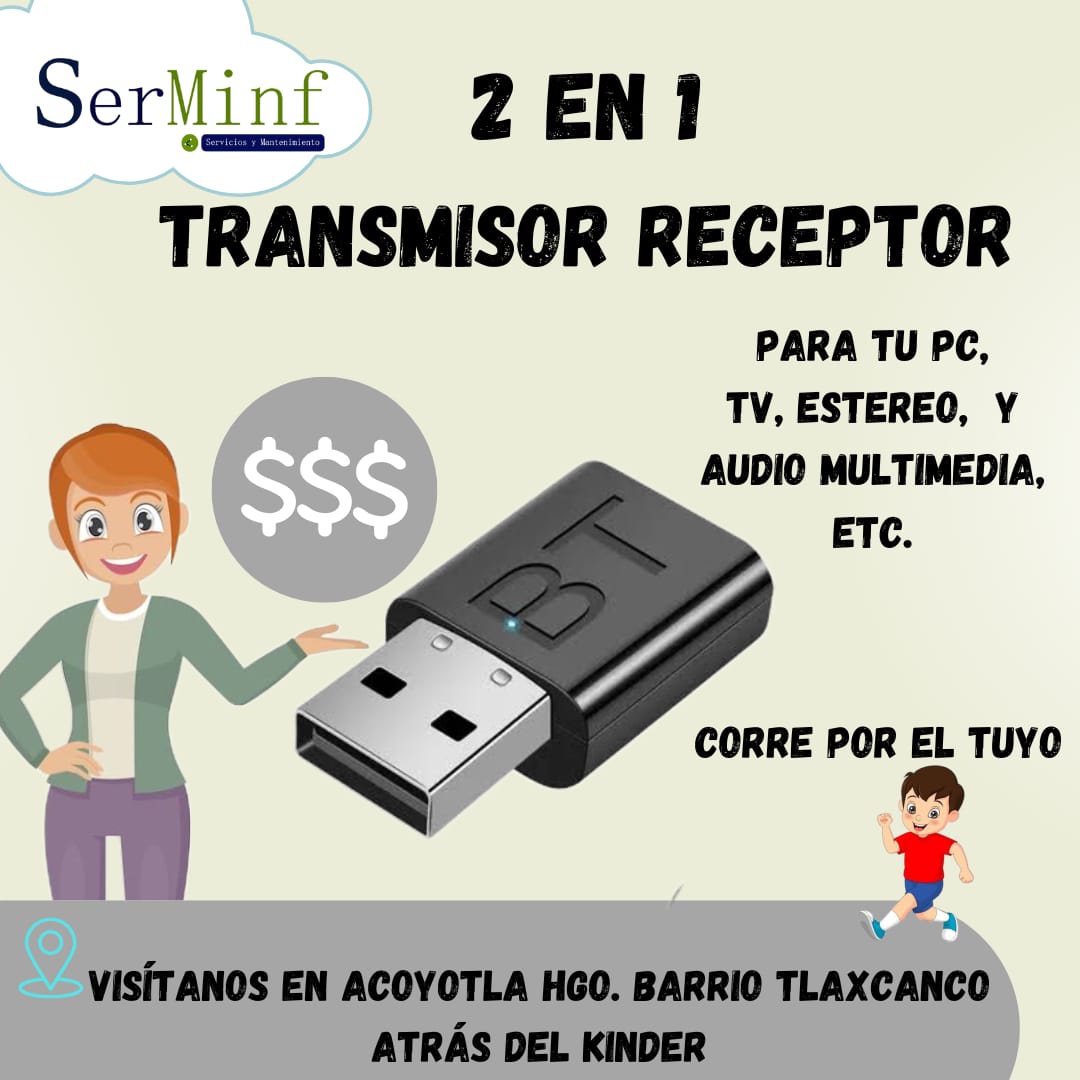 Transmisor receptor Bluetooth