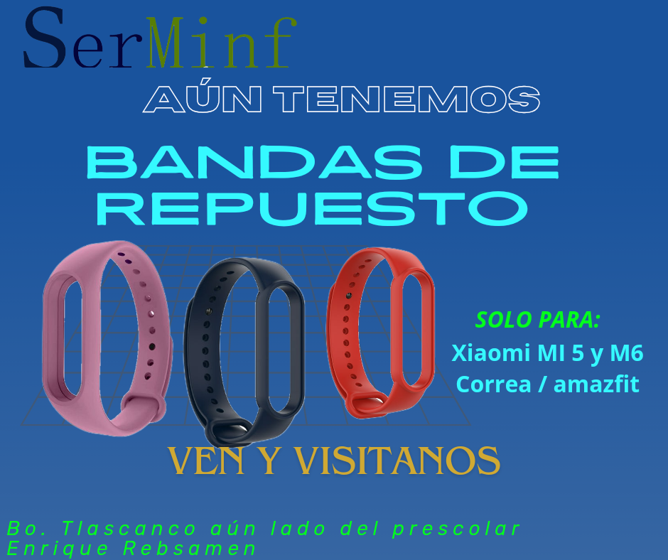 Bandas de repuesto para reloj smart watch 