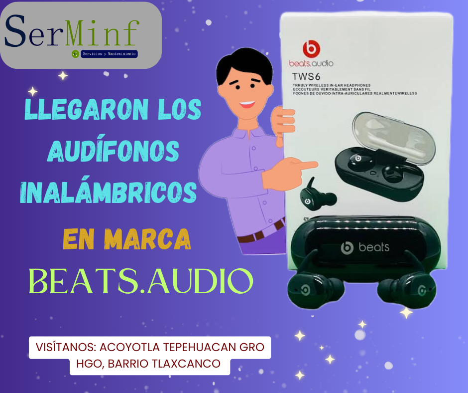 Audífonos Beats.audio TWS6
