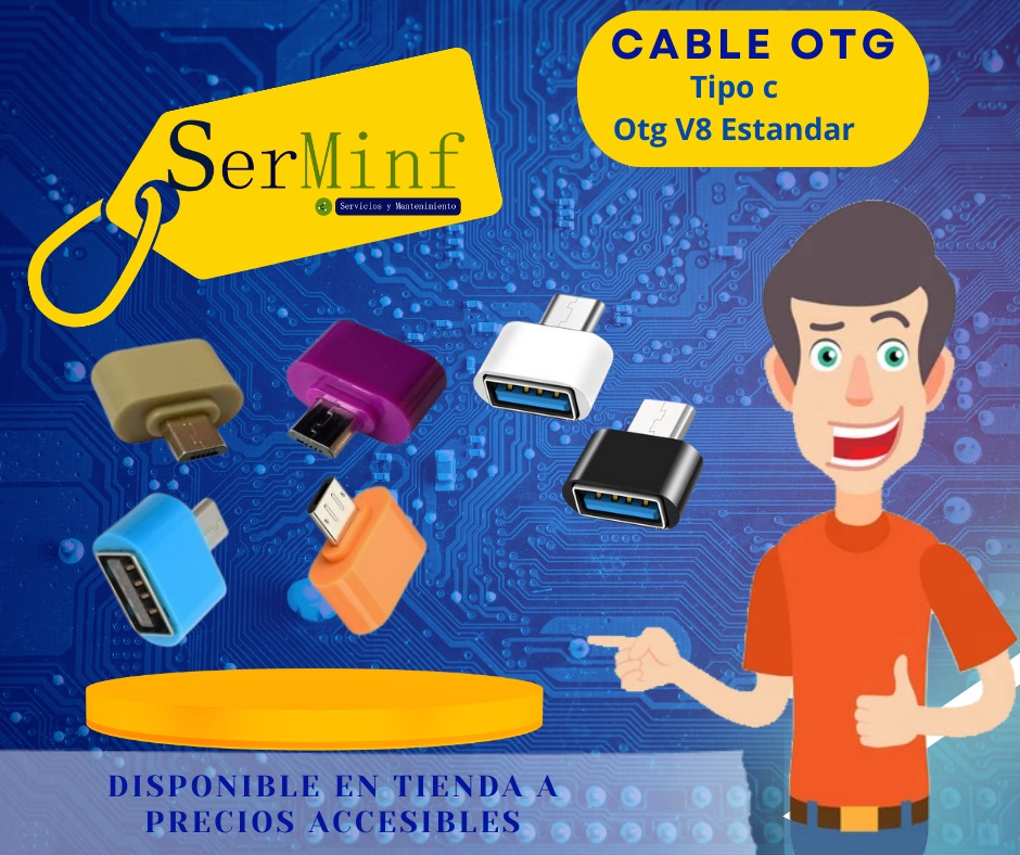 Adaptador OTG tipo A y C 