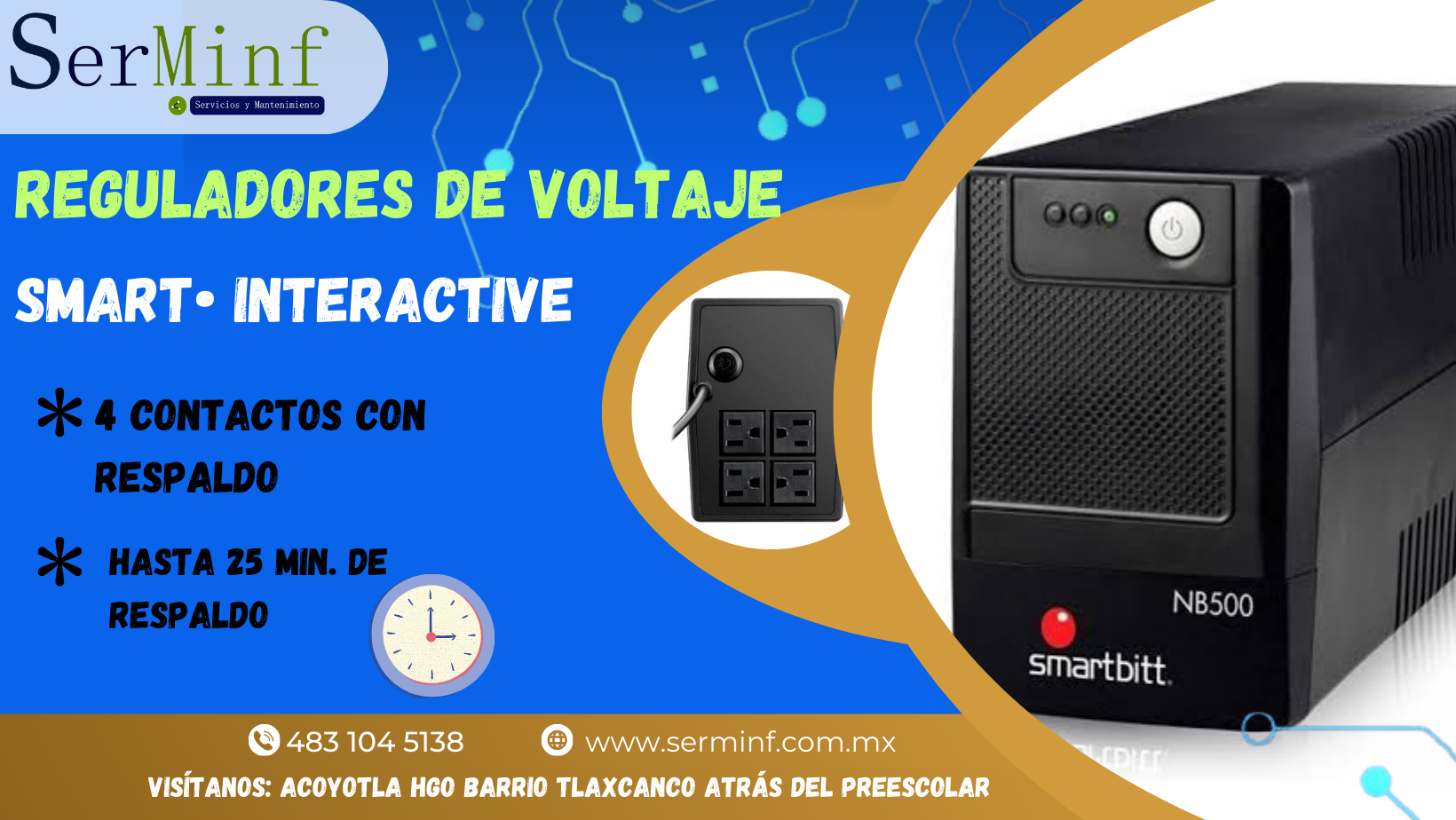 Regulador de voltaje ⚡smart•Interactive